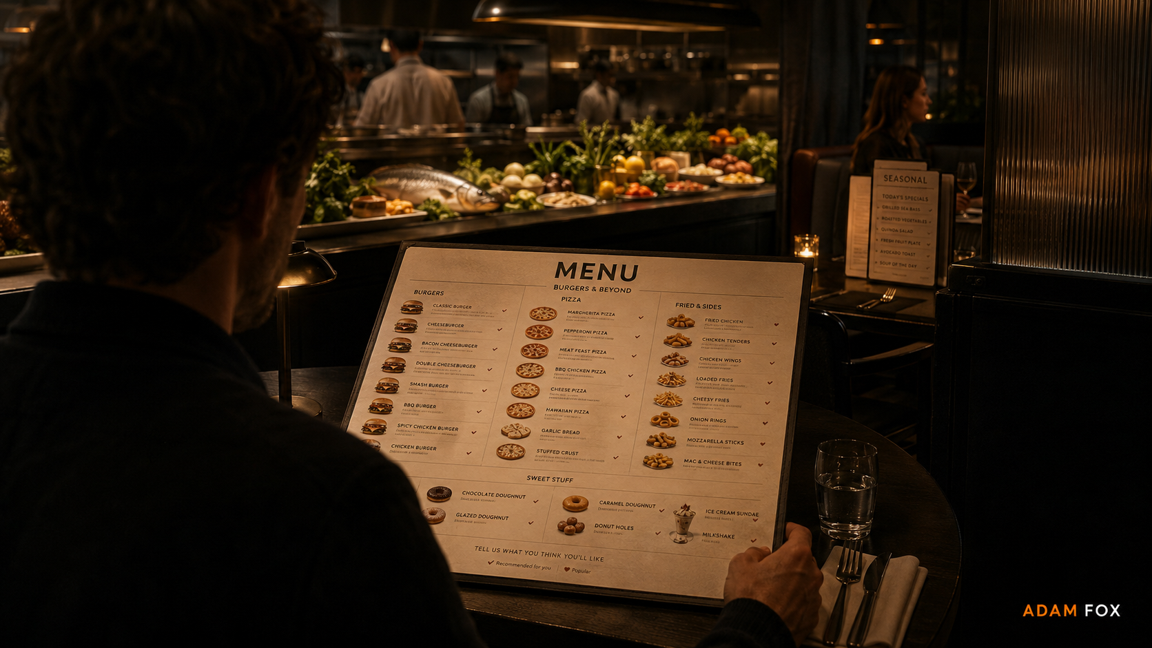 THE MENU YOU DIDN'T CHOOSE